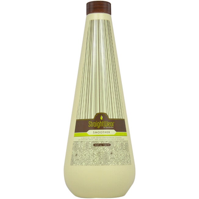 Natural Oil Straightwear Smoother Straightening Solution by Macadamia Oil for Unisex - 33.8 oz Smoother, See Description, hi-res image number null