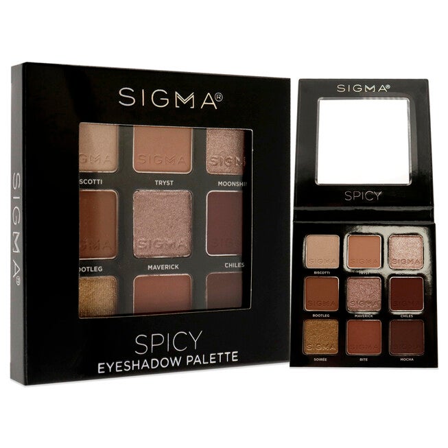 Eyeshadow Palette - Spicy by SIGMA for Women - 0.32 oz Eye Shadow, , alternate image number 2