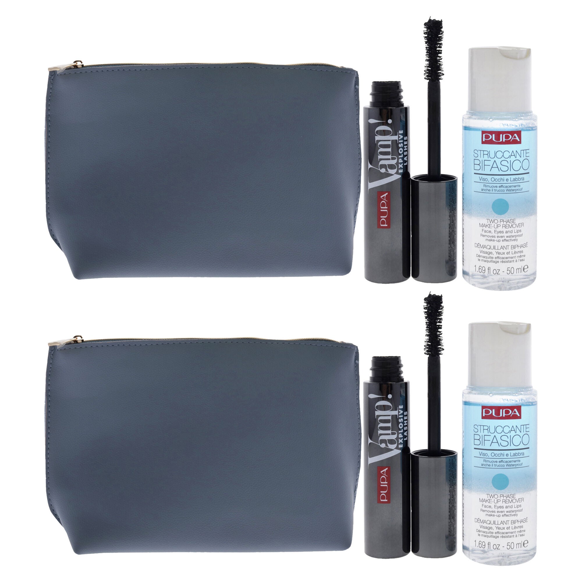 Vamp! Explosive Lashes and Two-Phase Make-Up Remover Set - Pack of 2 by Pupa Milano for Women - 3 Pc Set, See Description, alternate image number 3