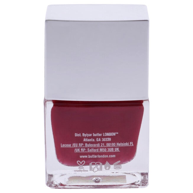 Patent Shine 10X Nail Lacquer - Her Majestys Red by Butter London for Women - 0.2 oz Nail Polish, NA, alternate image number null