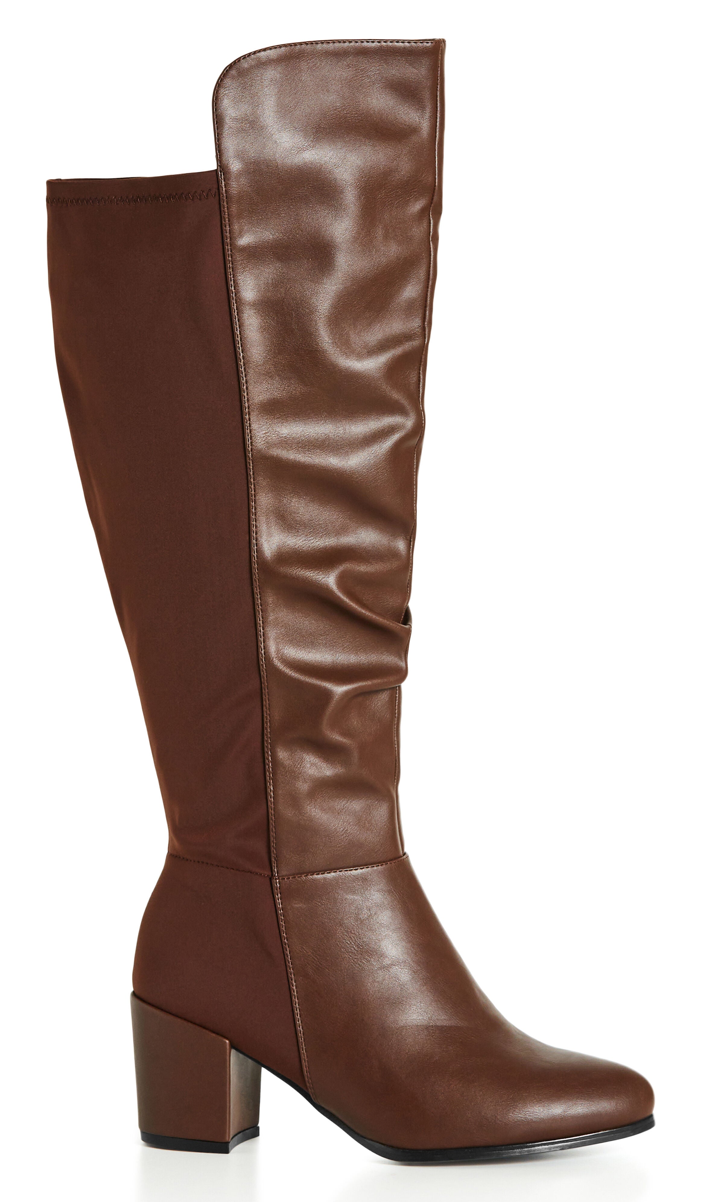 WIDE FIT Effie Tall Boot - brown, Brown, hi-res image number 0