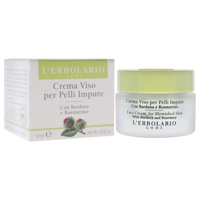 Face Cream for Blemished Skin by LErbolario for Unisex - 1 oz Cream, NA, alternate image number null