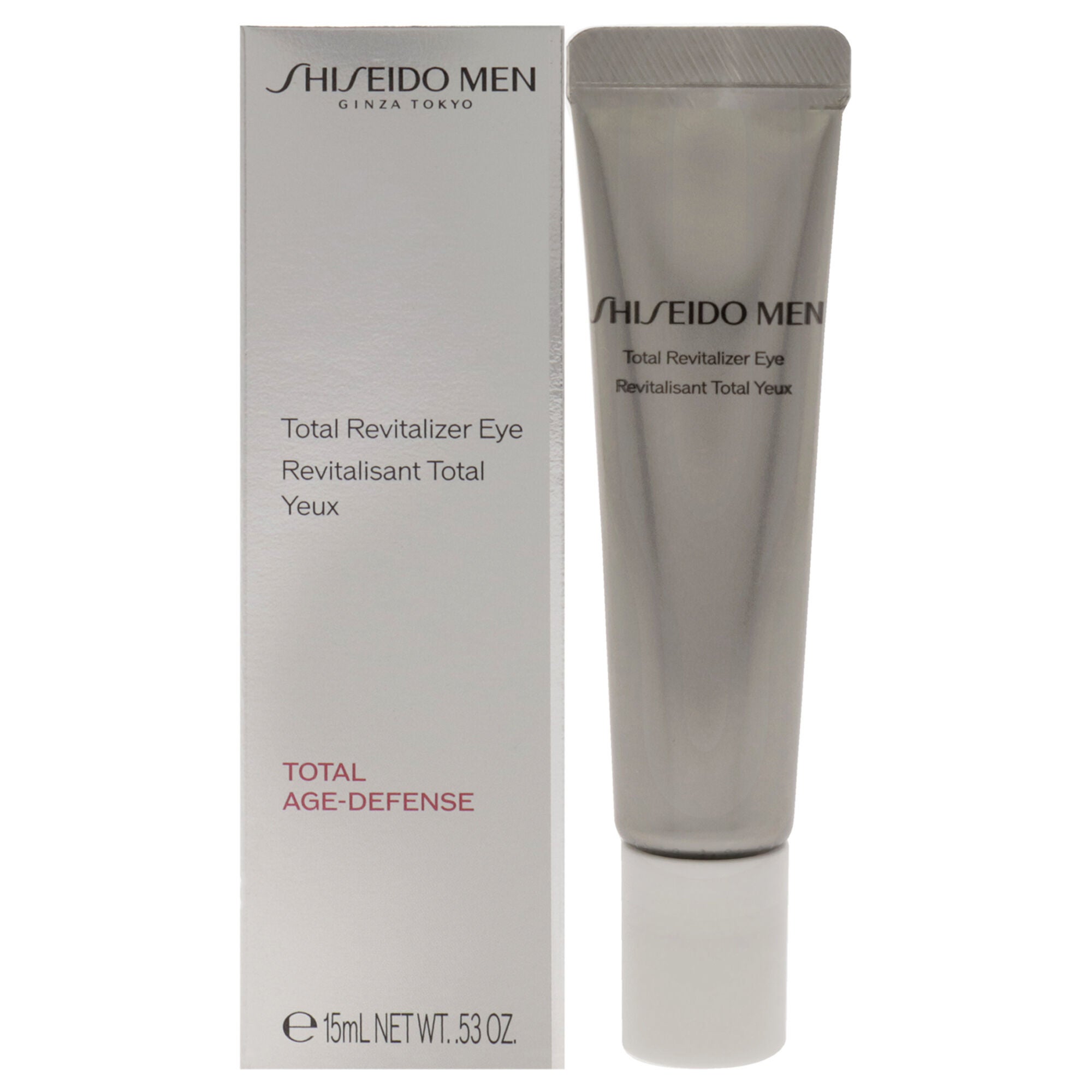 Total Revitalizer Eye by Shiseido for Men - 0.53 oz Cream, See Description, hi-res image number 0