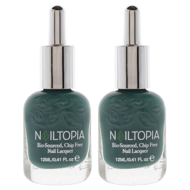 Bio-Sourced Chip Free Nail Lacquer - Seas the Day by Nailtopia for Women - 0.41 oz Nail Polish - Pack of 2, See Description, hi-res image number 0