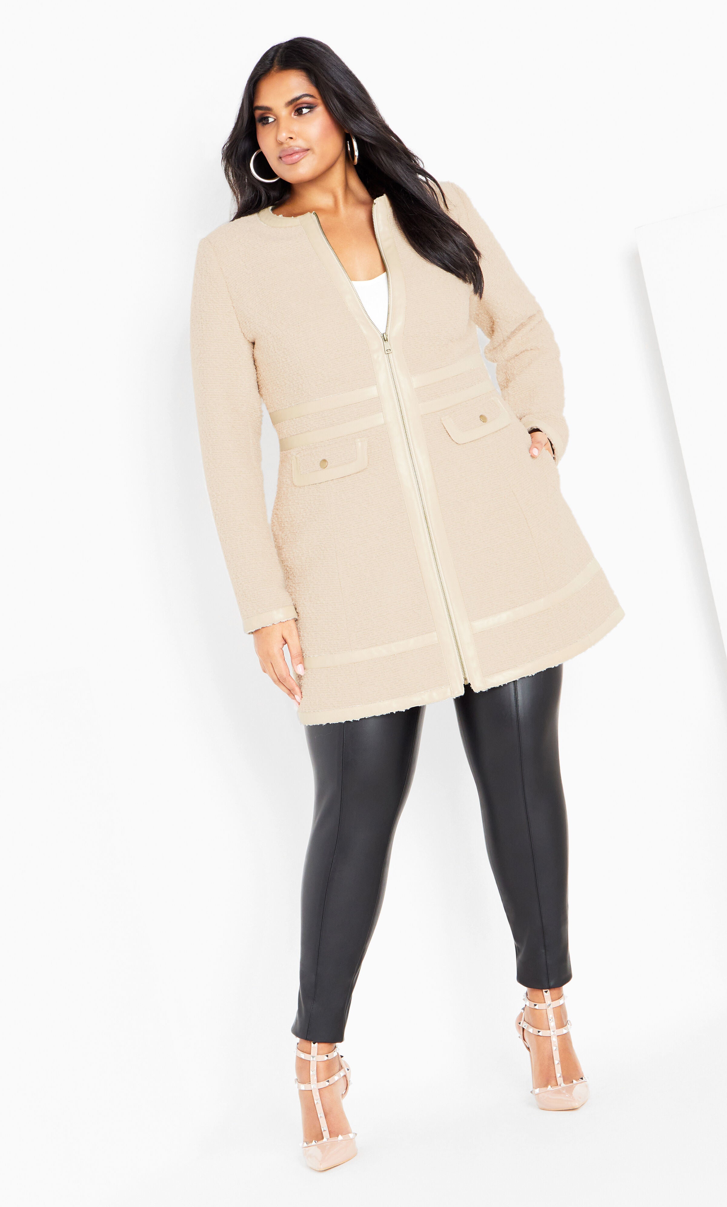 Winter Escape Coat - buff, , alternate image number 2