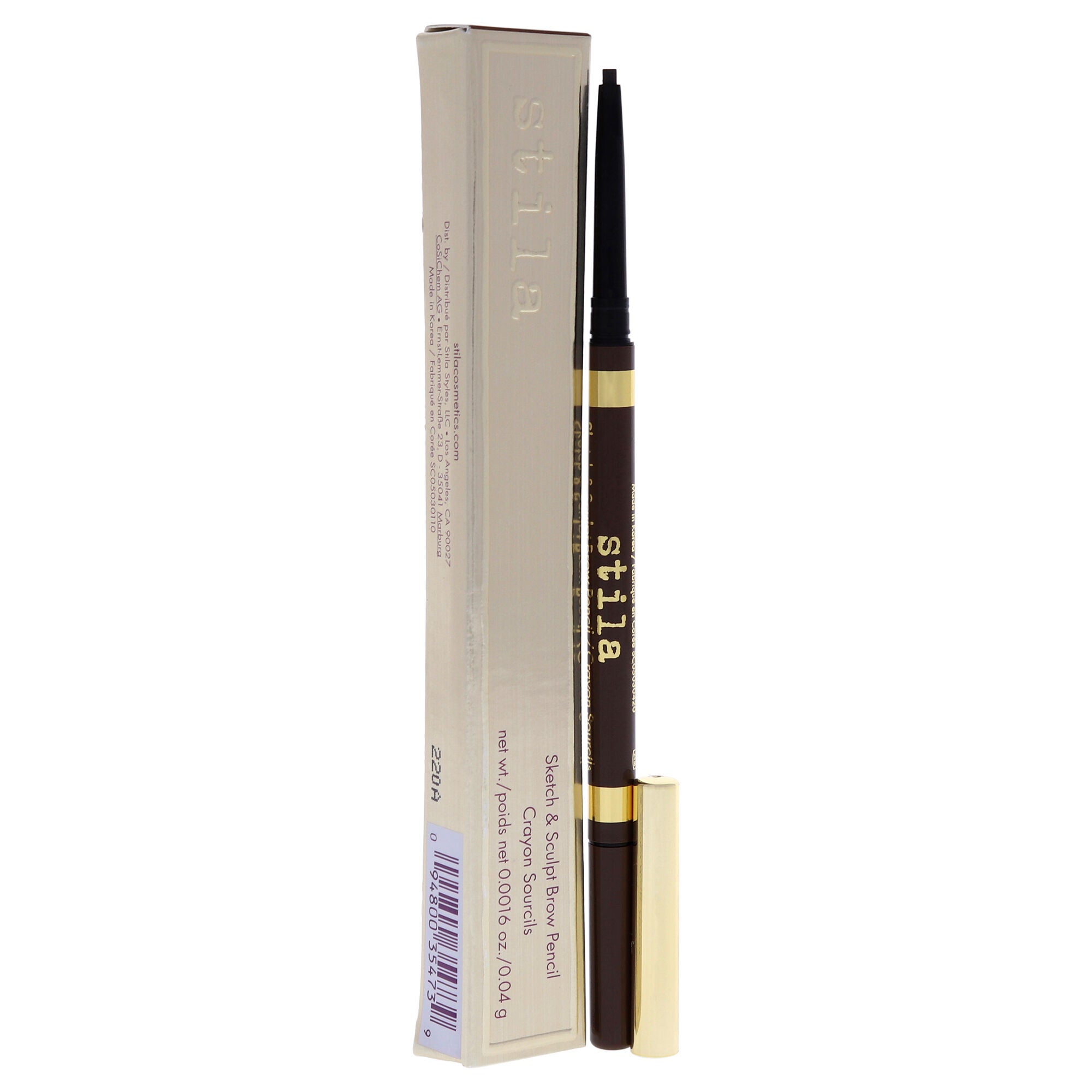 Sketch And Sculpt Brow Pencil - Dark by Stila for Women - 0.0016 oz Eyebrow Pencil, See Description, alternate image number 2