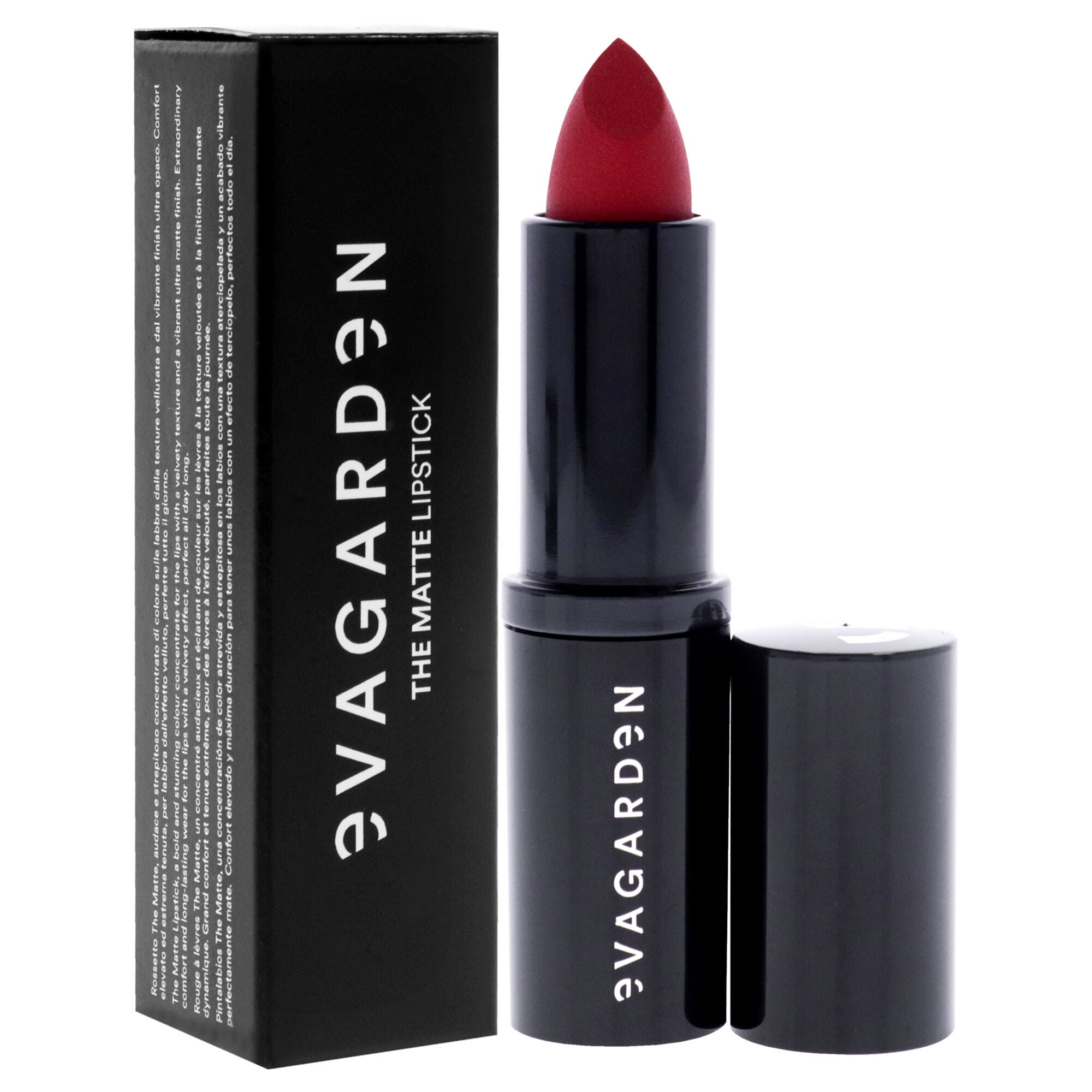 The Matte Lipstick - 639 Retro Red by Evagarden for Women - 0.10 oz Lipstick, See Description, alternate image number 2