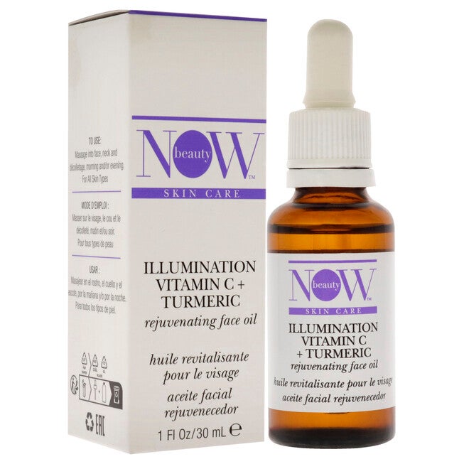 Illumination Vitamin C Plus Turmeric Rejuvenating Face Oil by NOW Beauty for Unisex - 1 oz Oil, See Description, alternate image number 2