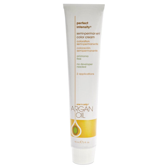 Argan Oil Perfect Intensity Semi-Permanent Color Cream - Pastel Aqua by One n Only for Unisex - 3 oz Hair Color, See Description, alternate image number 3