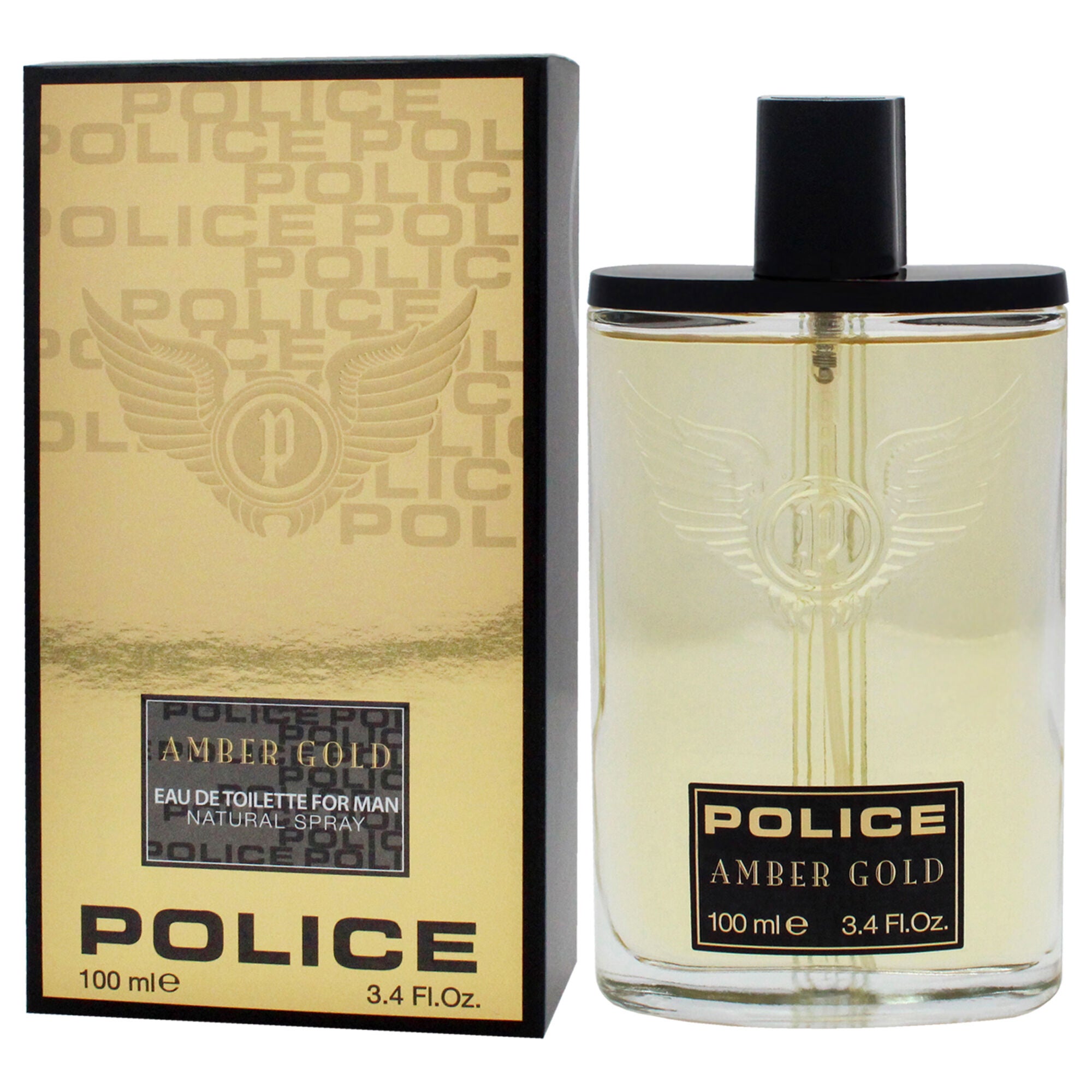 Police Amber Gold by Police for Men - 3.4 oz EDT Spray, See Description, alternate image number 2