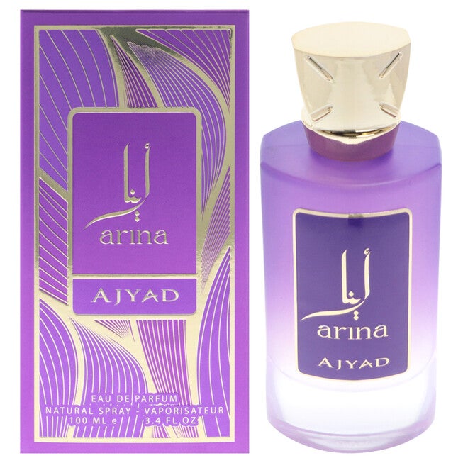 Arina by Ajyad for Women - 3.4 oz EDP Spray, Clear, hi-res image number 0