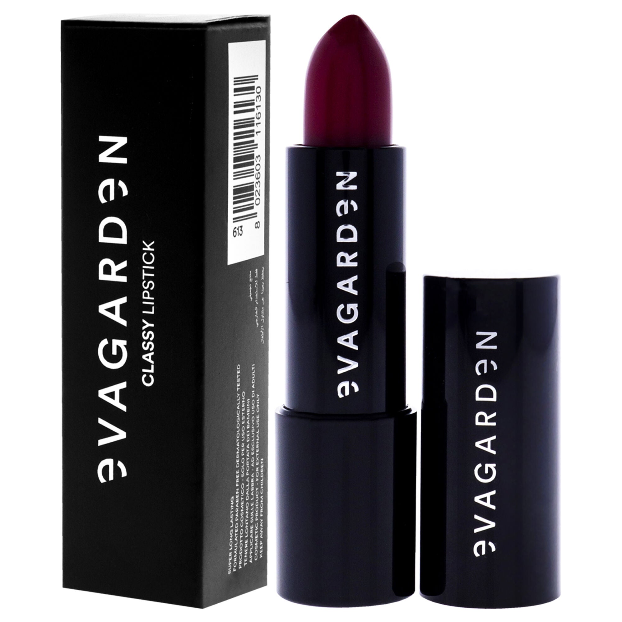 Classy Lipstick - 613 American Beauty by Evagarden for Women - 0.10 oz Lipstick, , alternate image number 7