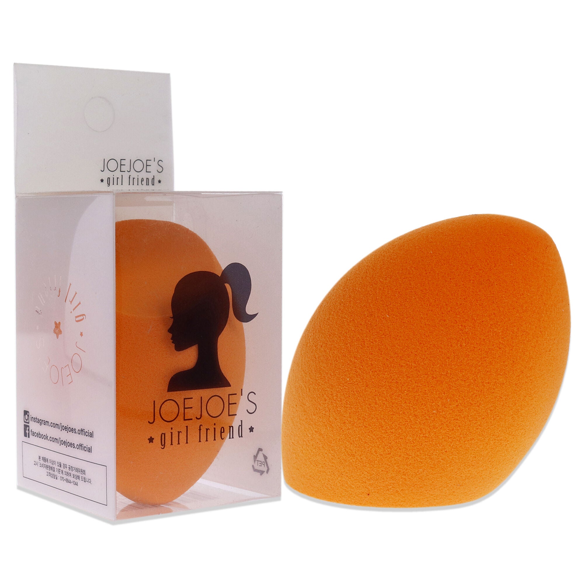 Non-Latex Blending Puff - Orange by JoeJoes for Women - 1 Pc Sponge, See Description, alternate image number 2