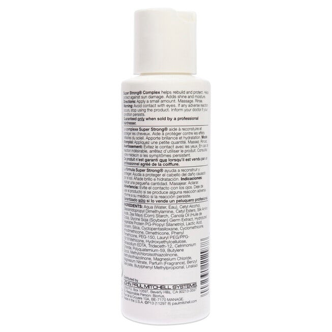 Super Strong Daily Conditioner by Paul Mitchell for Unisex - 3.4 oz Conditioner, See Description, alternate image number 1