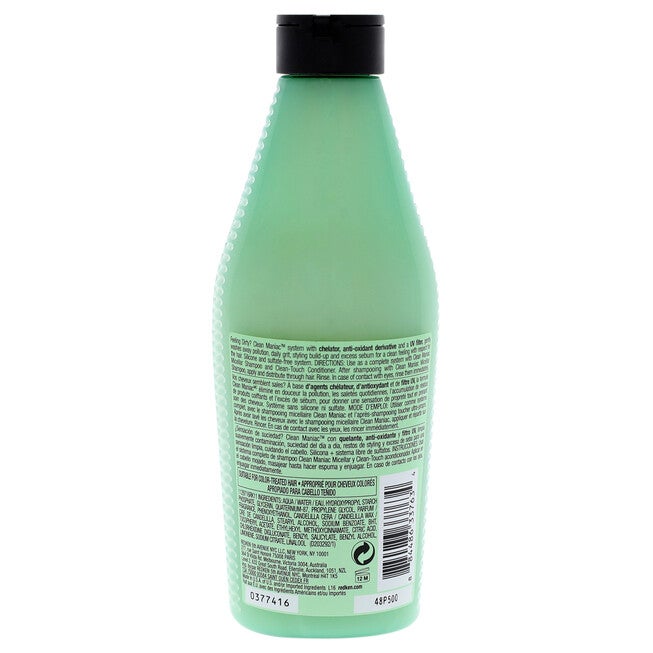 Clean Maniac Micellar Clean-Touch Conditioner by Redken for Unisex - 8.5 oz Conditioner, , alternate image number 2