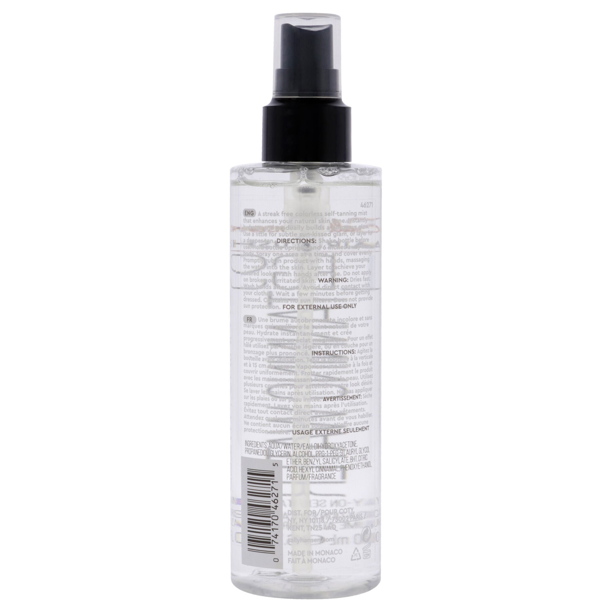 Aribrush Legs Tanning Water by Sally Hansen for Women - 6.7 oz Spray, See Description, alternate image number 2