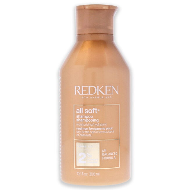 All Soft Shampoo-NP by Redken for Unisex - 10.1 oz Shampoo, See Description, hi-res image number 0