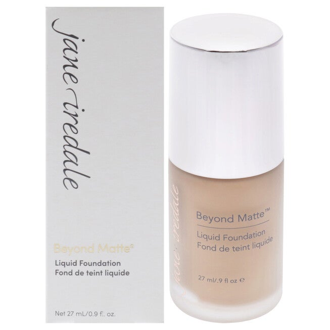 Beyond Matte Liquid Foundation - M3 Light To Medium With Peach-Pink Undertones by Jane Iredale for Women - 0.9 oz Foundation, See Description, hi-res image number 0