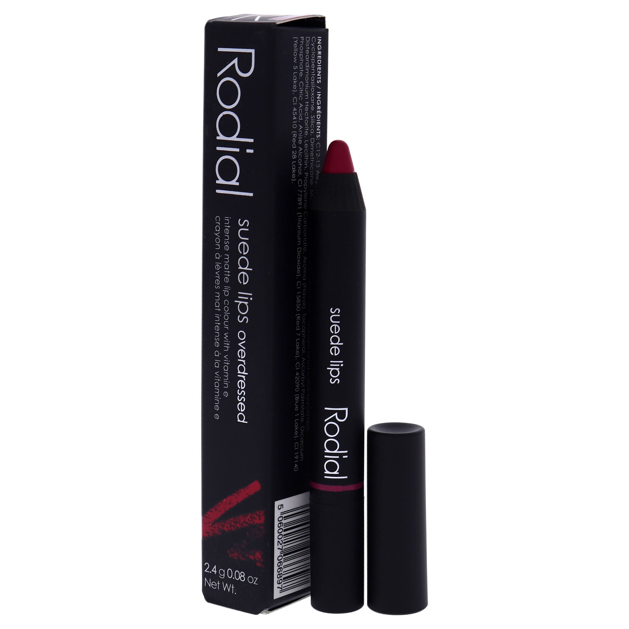 Suede Lips - Overdressed by Rodial for Women - 0.08 oz Lipstick, , alternate image number 7