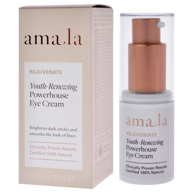 Youth-Renewing Powerhouse Eye Cream by Amala for Women - 0.5 oz Cream, See Description, alternate image number 3