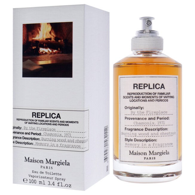 Replica By The Fireplace by Maison Margiela for Unisex - 3.4 oz EDT Spray, See Description, alternate image number 3