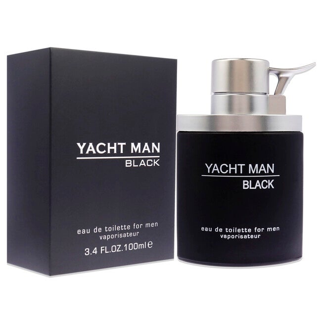 Yacht Man Black by Myrurgia for Men - 3.4 oz EDT Spray, , alternate image number 7