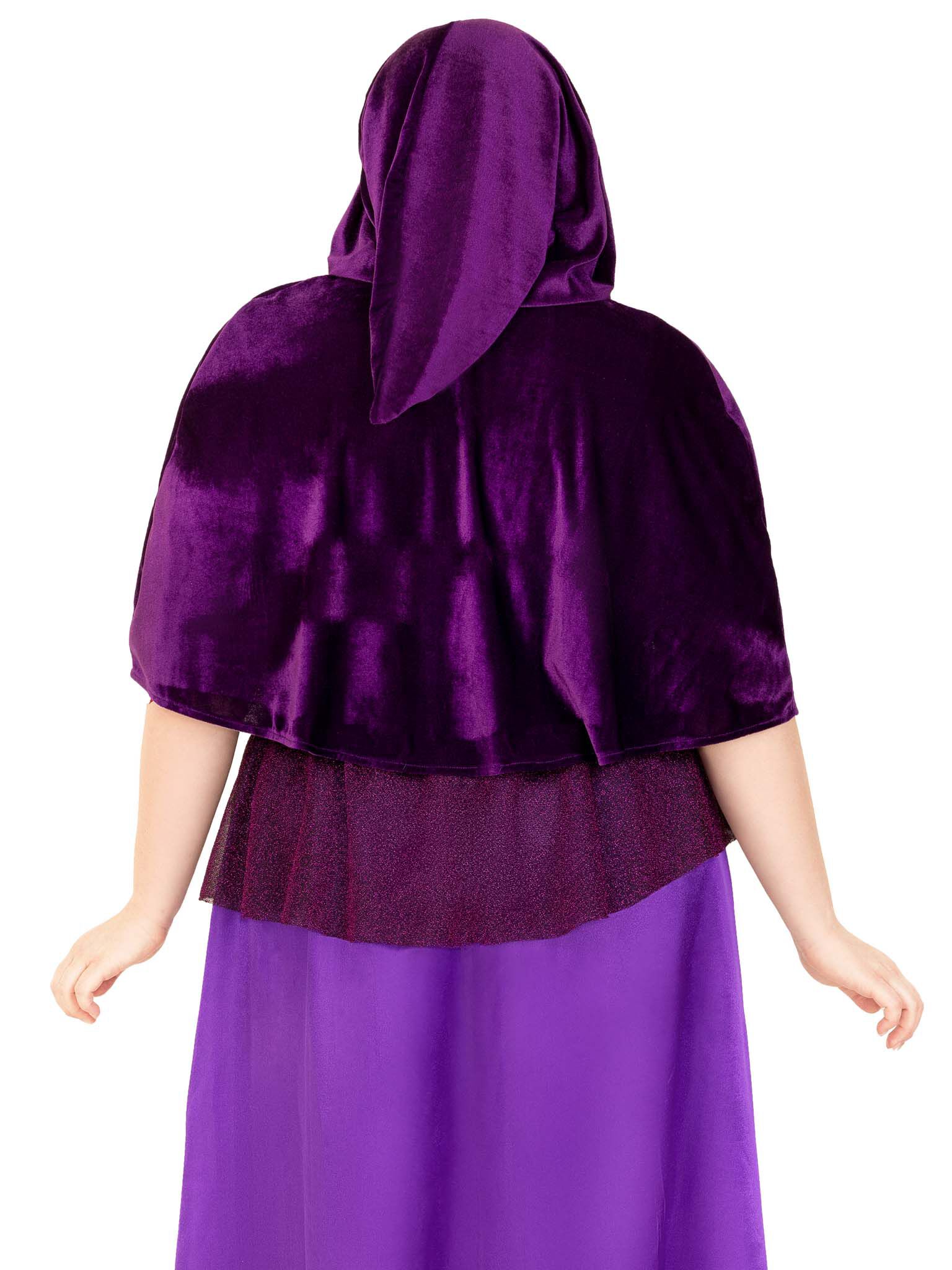Black Magic Witch Costume, Purple, alternate image number 1