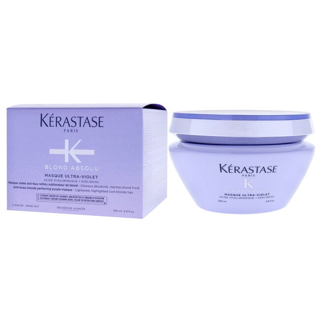 Blonde Absolu Ultra Violet Masque by Kerastase for Unisex - 6.8 oz Masque, , alternate image number 7