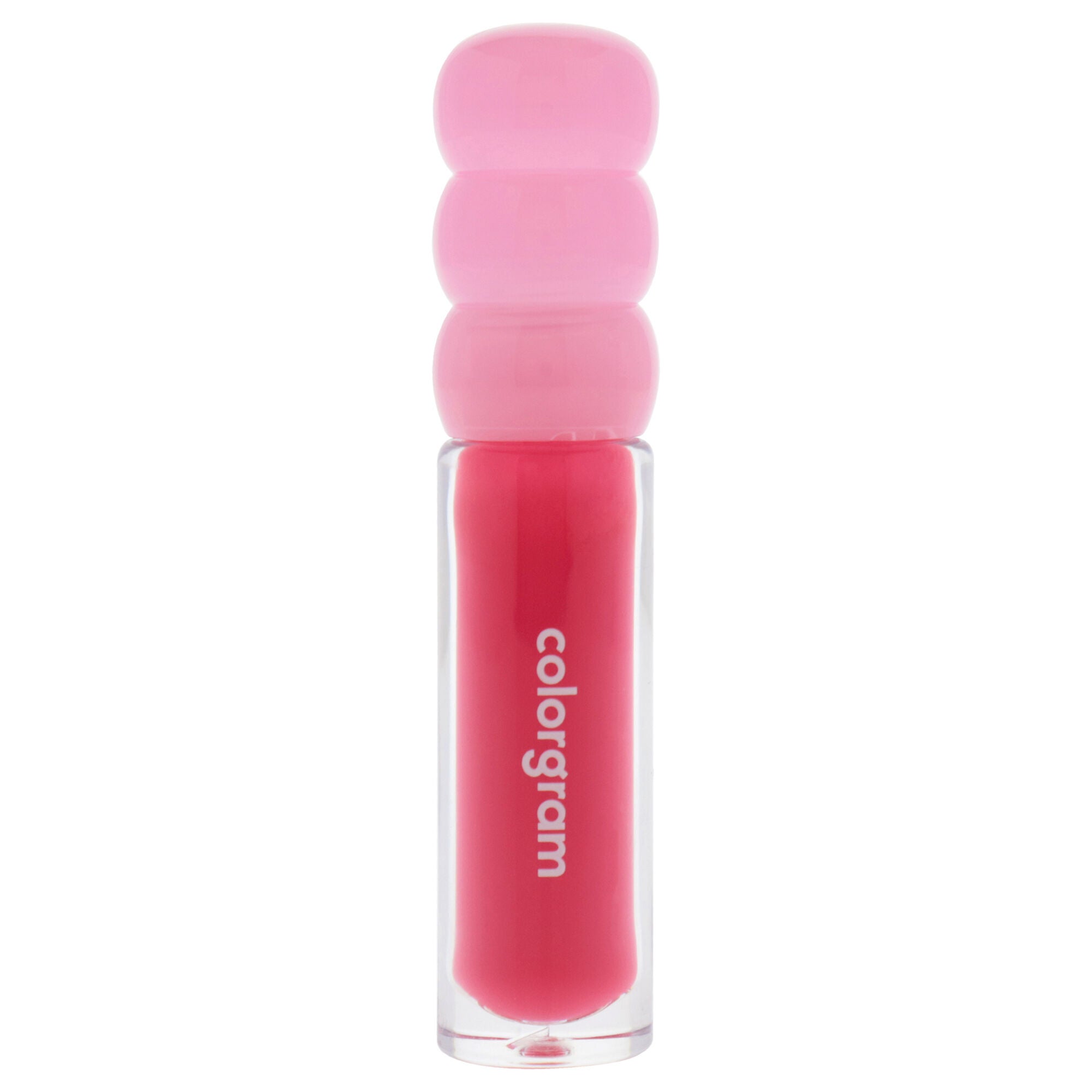 Fruity Glass Gloss - 03 Giggle Strawberry by Colorgram for Women - 0.1 oz Lip Gloss, Pink, alternate image number 1