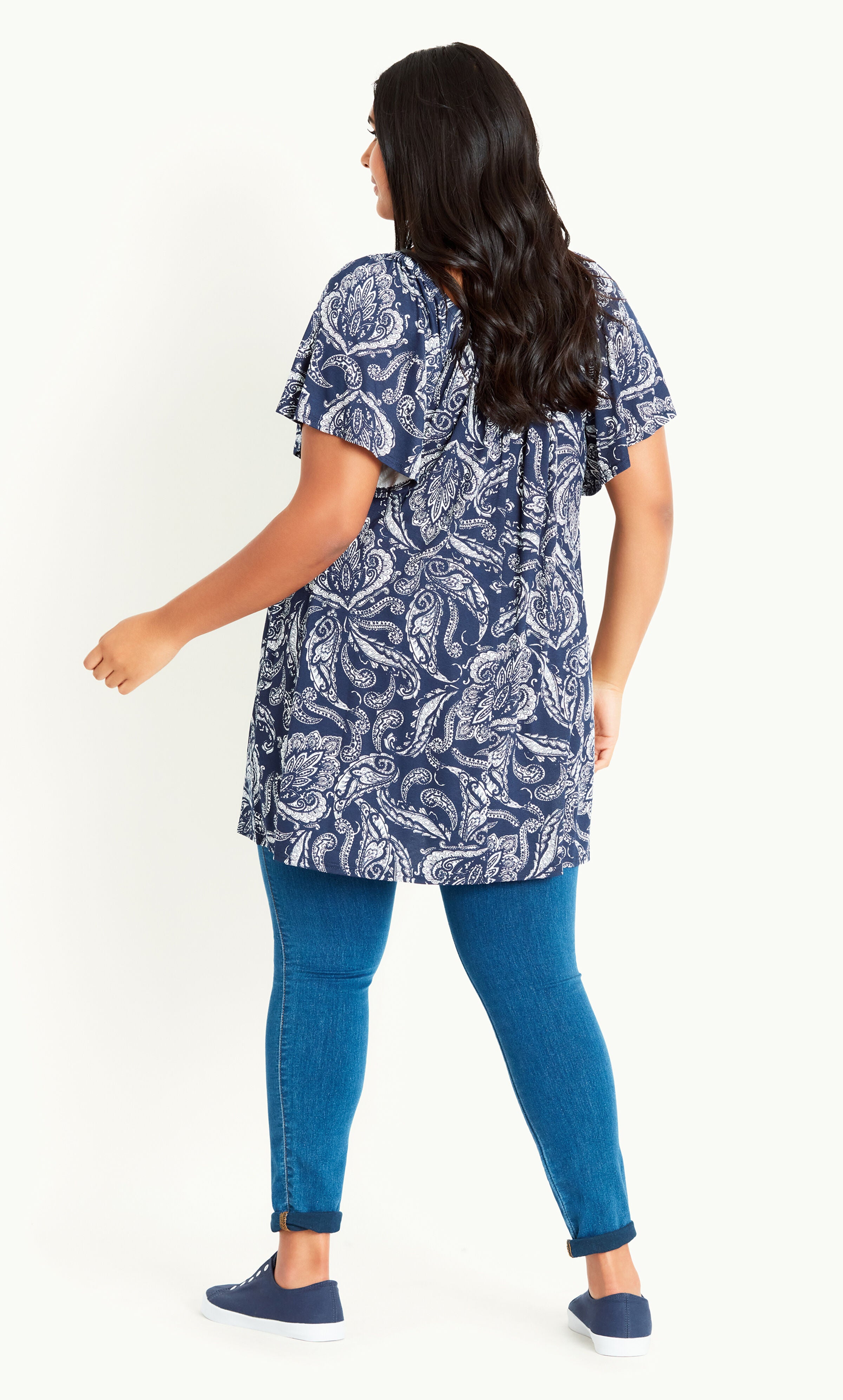 Paisley Tunic - blue, , alternate image number 3