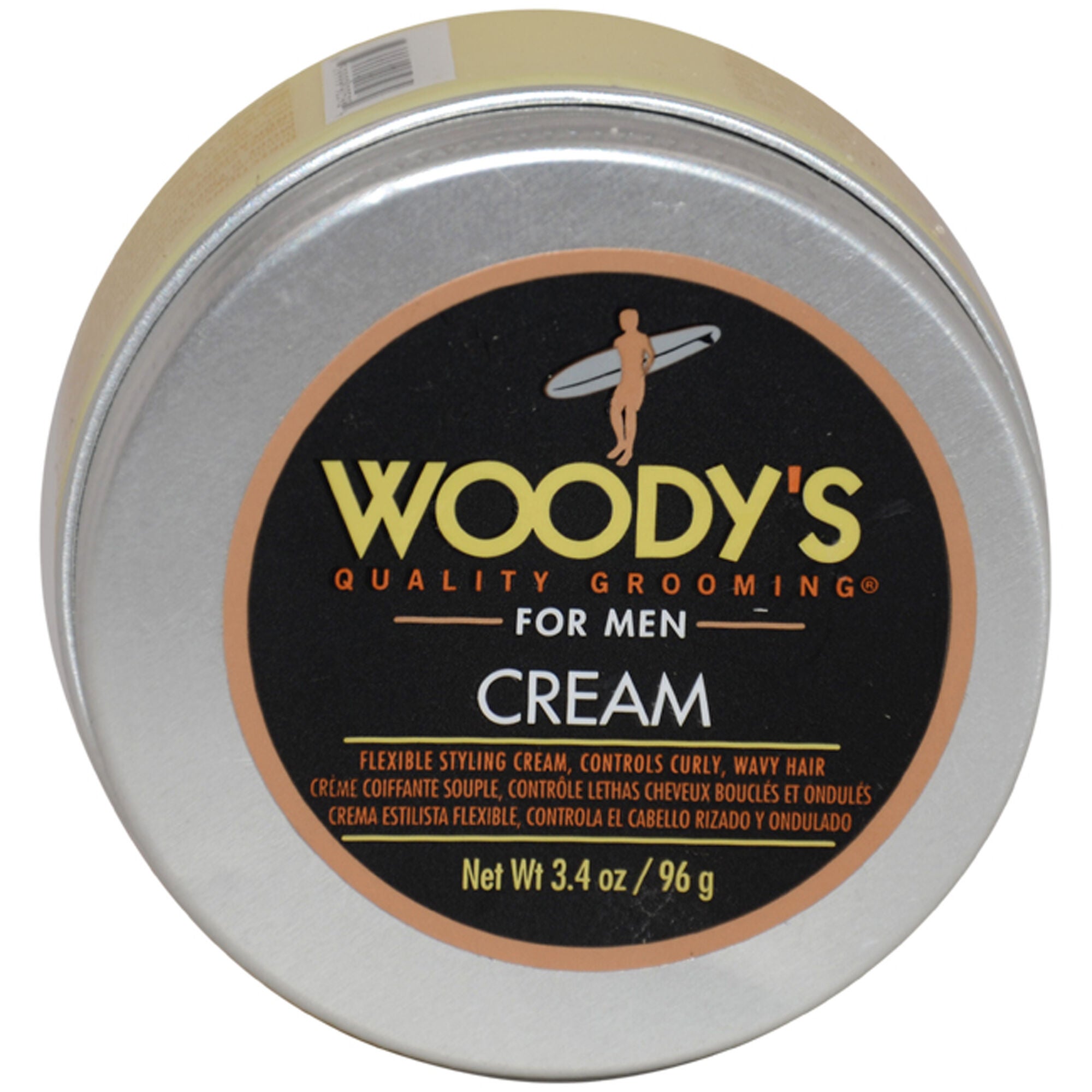 Flexible Styling Cream by Woodys for Men - 3.4 oz Cream, See Description, hi-res image number 0