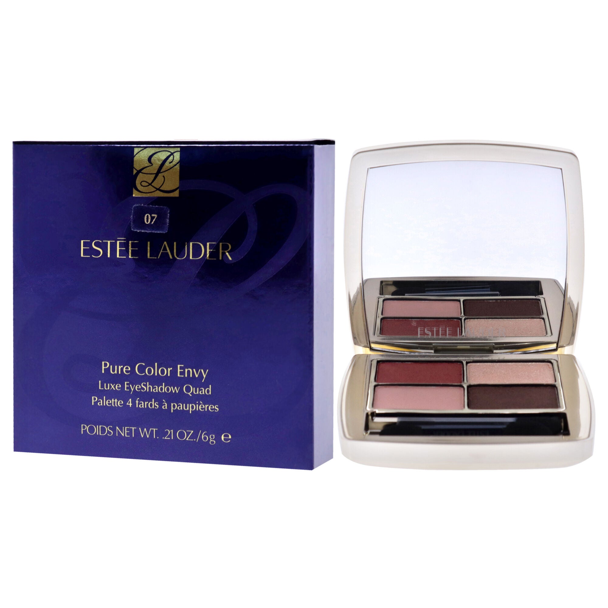 Pure Color Envy Luxe Eyeshadow Quad - 07 Boho Rose by Estee Lauder for Women - 0.21 oz Eye Shadow, See Description, alternate image number 3