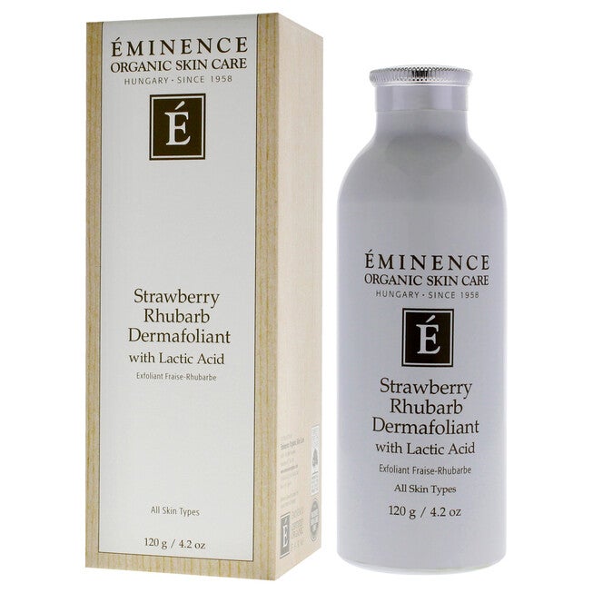 Strawberry Rhubarb Dermafoliant With Lactic Acid by Eminence for Unisex - 4.2 oz Exfoliator, See Description, alternate image number 3