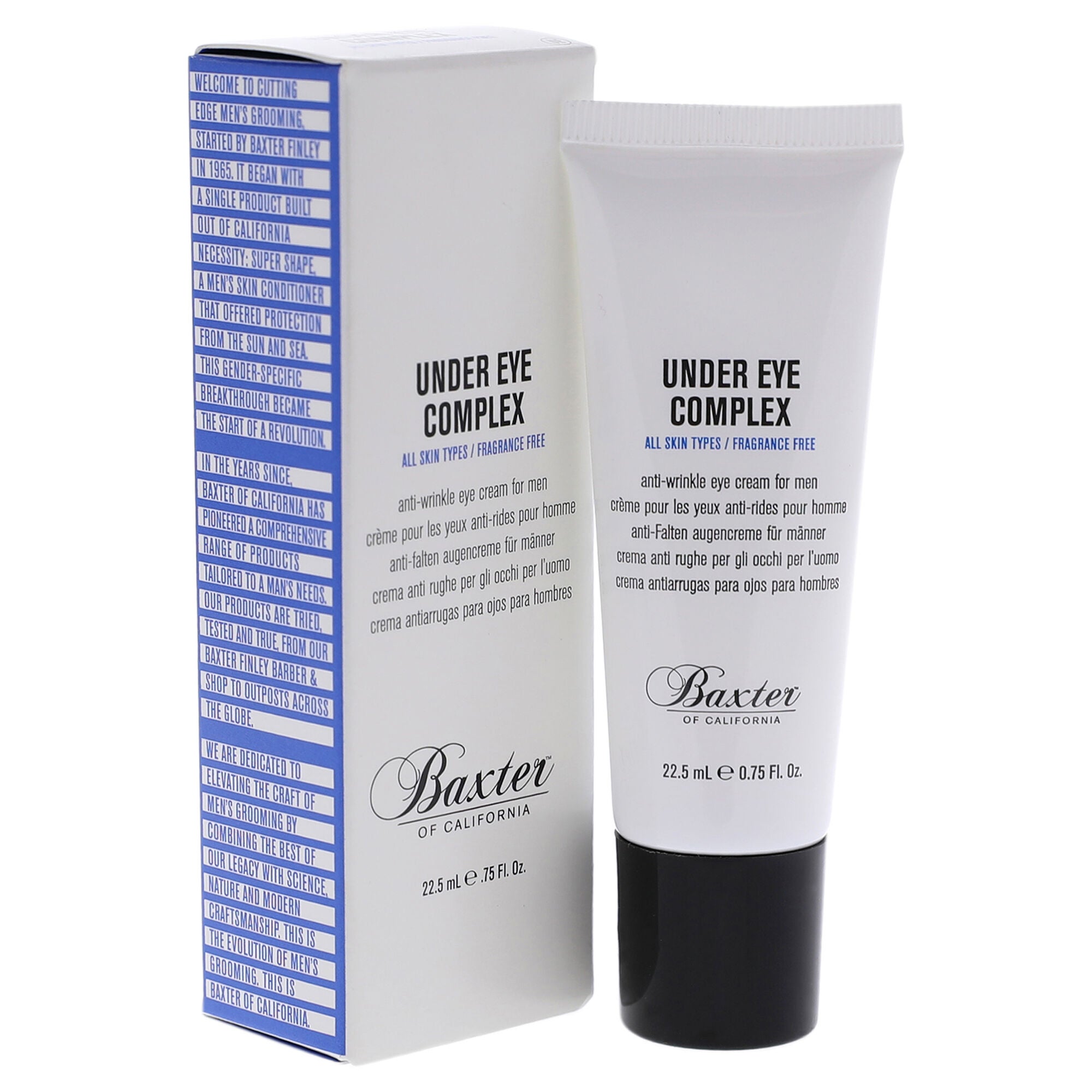 Under Eye Complex Cream by Baxter Of California for Men - 0.75 oz Cream, See Description, hi-res image number 0