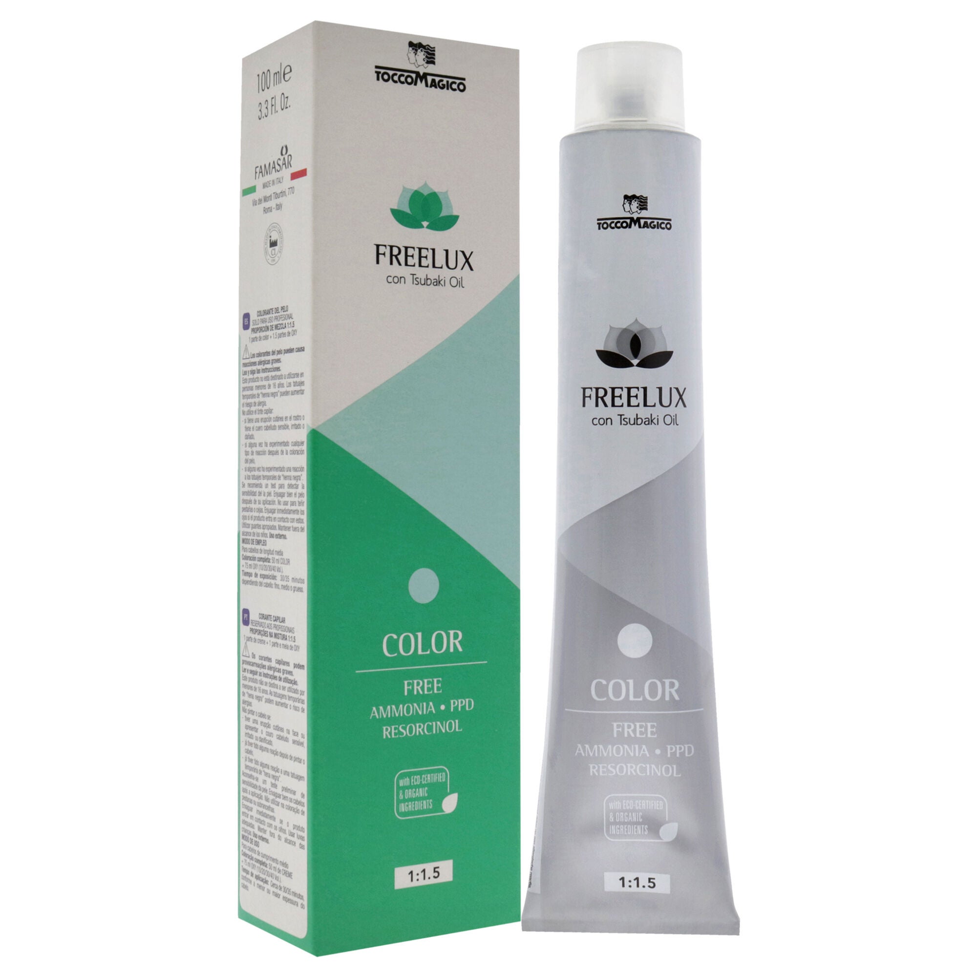 Freelux Permanet Hair Color - 8 Light Blond by Tocco Magico for Unisex - 3.38 oz Hair Color, , alternate image number 7