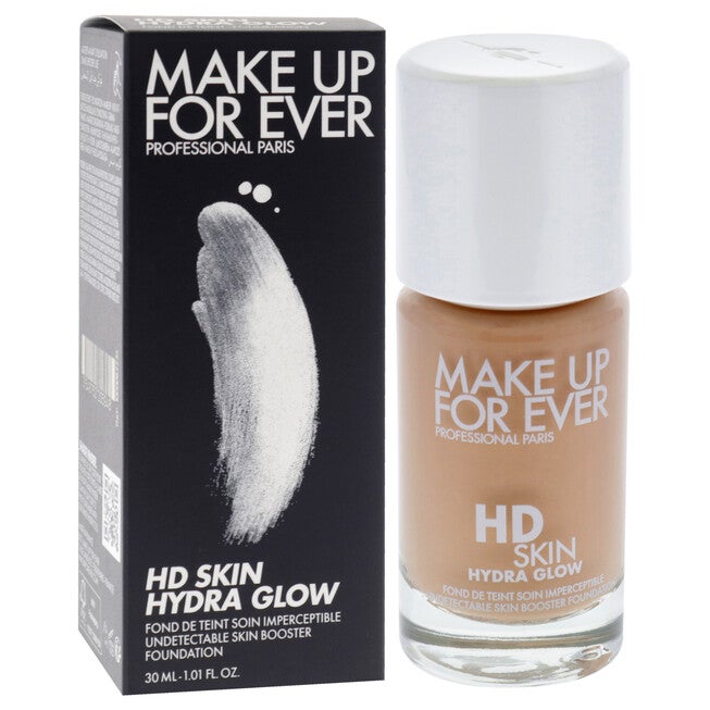 HD Skin Hydra Glow - 2R34 Cool Caramel by Make Up For Ever for Women - 1 oz Foundation, See Description, alternate image number 1