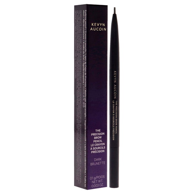 The Precision Brow Pencil - Dark Brunette by Kevyn Aucoin for Women - 0.003 oz Eyebrow Pencil, See Description, alternate image number 1