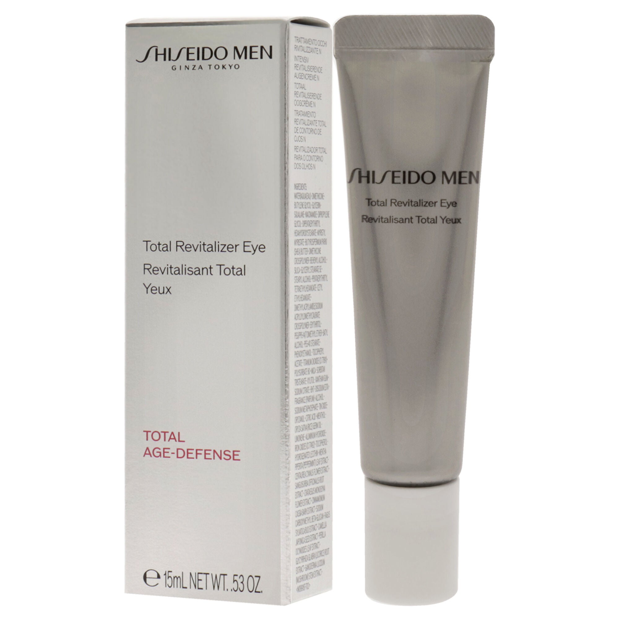 Total Revitalizer Eye by Shiseido for Men - 0.53 oz Cream, See Description, alternate image number 3