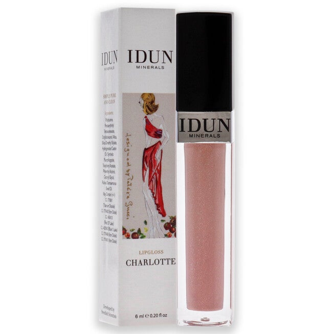 Lipgloss - 019 Charlotte by Idun Minerals for Women - 0.2 oz Lip Gloss, , alternate image number null