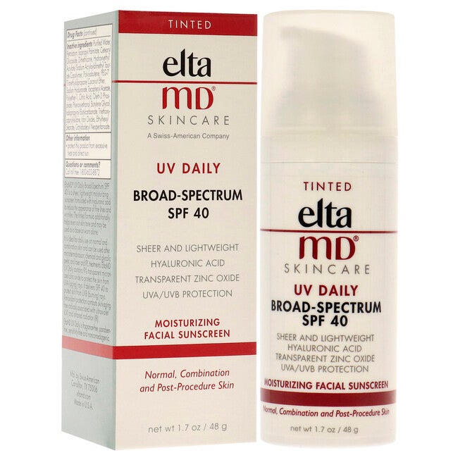 UV Daily Sunscreen SPF 40 - Tinted by EltaMD for Unisex - 1.7 oz Sunscreen, , alternate image number null