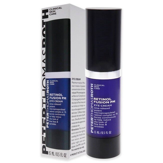 Retinol Fusion PM Eye Cream by Peter Thomas Roth for Unisex - 0.5 oz Eye Cream, , alternate image number 8