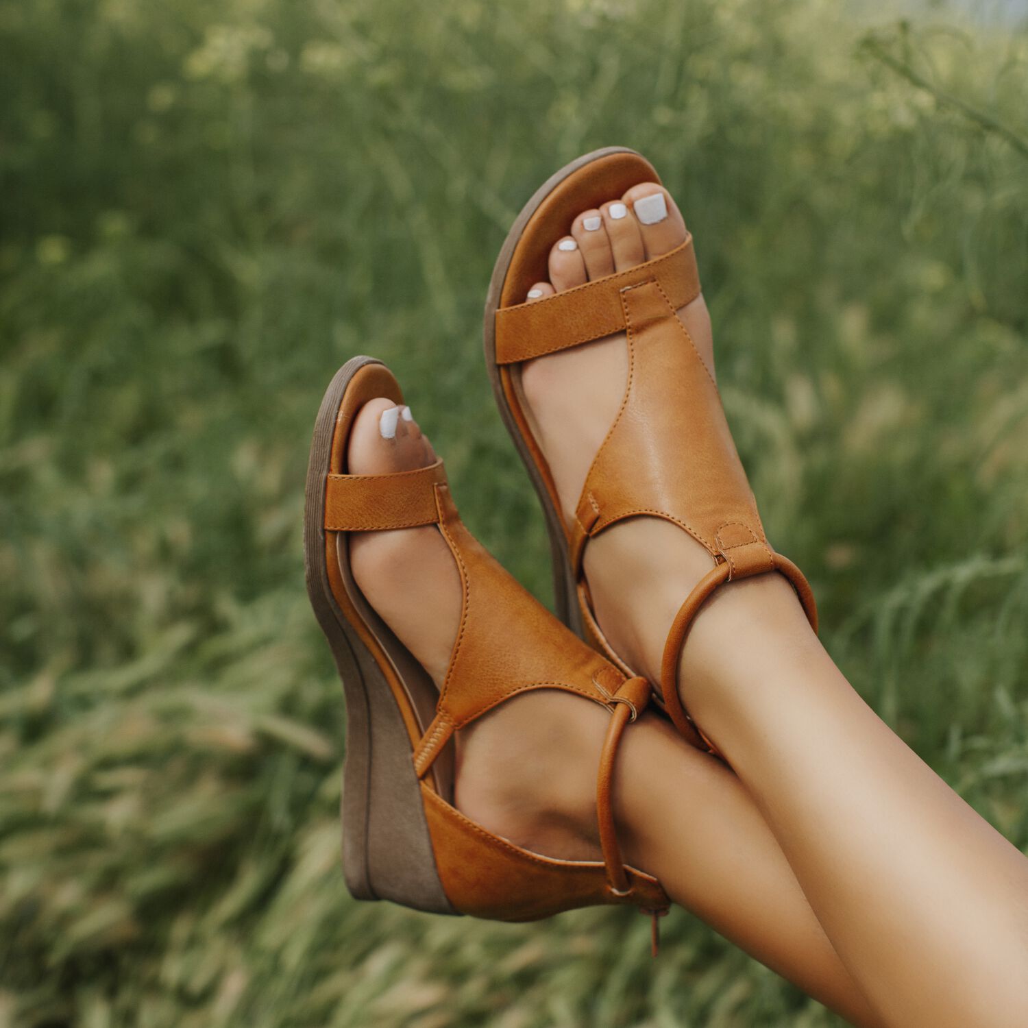 Women's Medium and Wide Width Trayle Wedge Sandals, , alternate image number 7