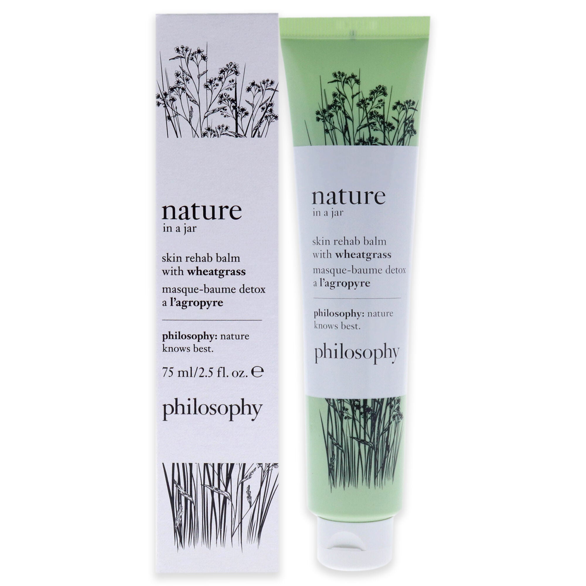 Skin Rehab Balm With Wheatgrass by Philosophy for Unisex - 2.5 oz Balm, , alternate image number 5