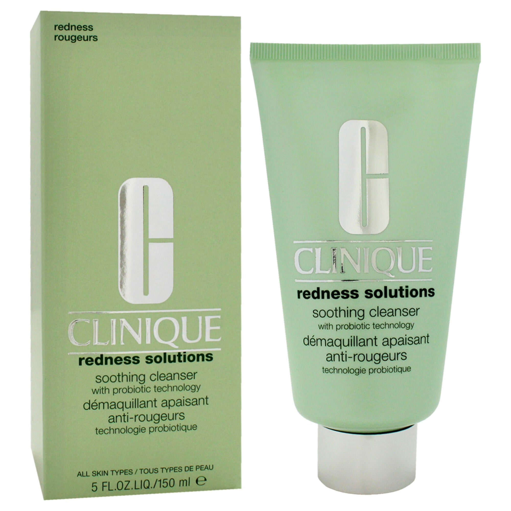 Redness Solutions Soothing Cleanser - All Skin Types by Clinique for Unisex - 5 oz Cleanser, See Description, alternate image number 2