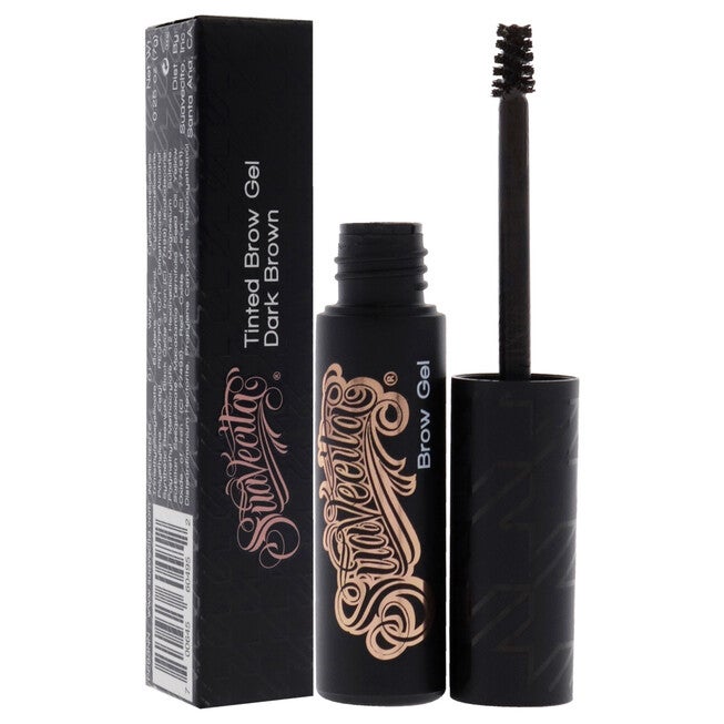 Tinted Brow Gel - Dark Brown by Suavecito for Women - 0.25 oz Eyebrow Gel, See Description, alternate image number 1