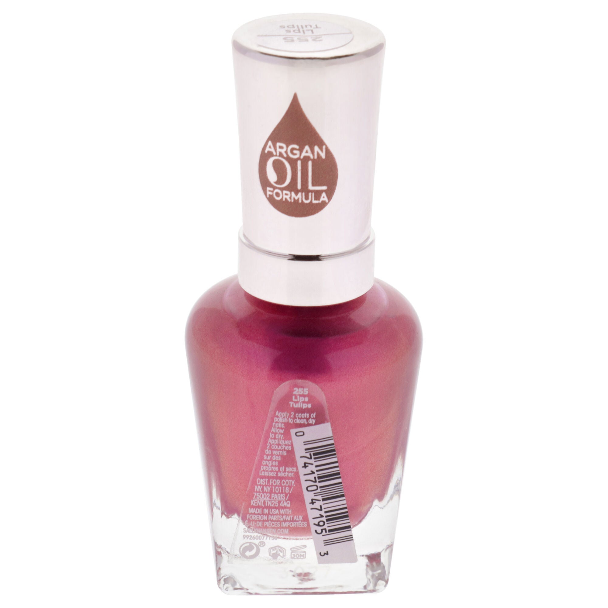 Color Therapy Nail Polish - 255 Lips Tulips by Sally Hansen for Women - 0.5 oz Nail Polish, See Description, alternate image number 2