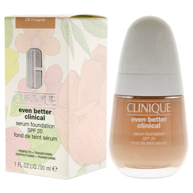 Even Better Clinical Serum Foundation SPF 20 - CN 74 Beige by Clinique for Women - 1 oz Foundation, , alternate image number 8