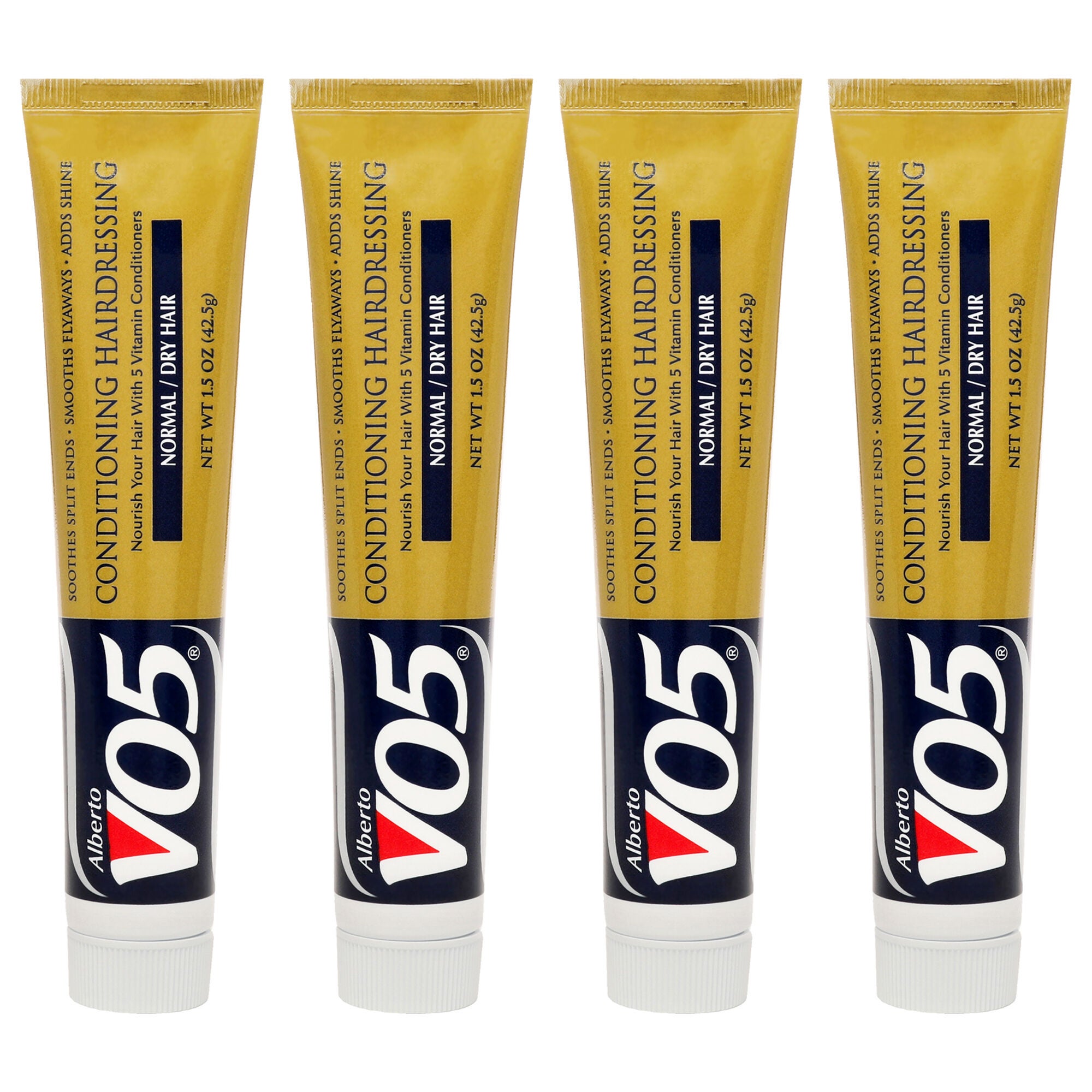 Conditioning Hairdressing - Normal to Dry Hair by Alberto VO5 for Unisex - 1.5 oz Conditioner - Pack of 4, White, alternate image number 1