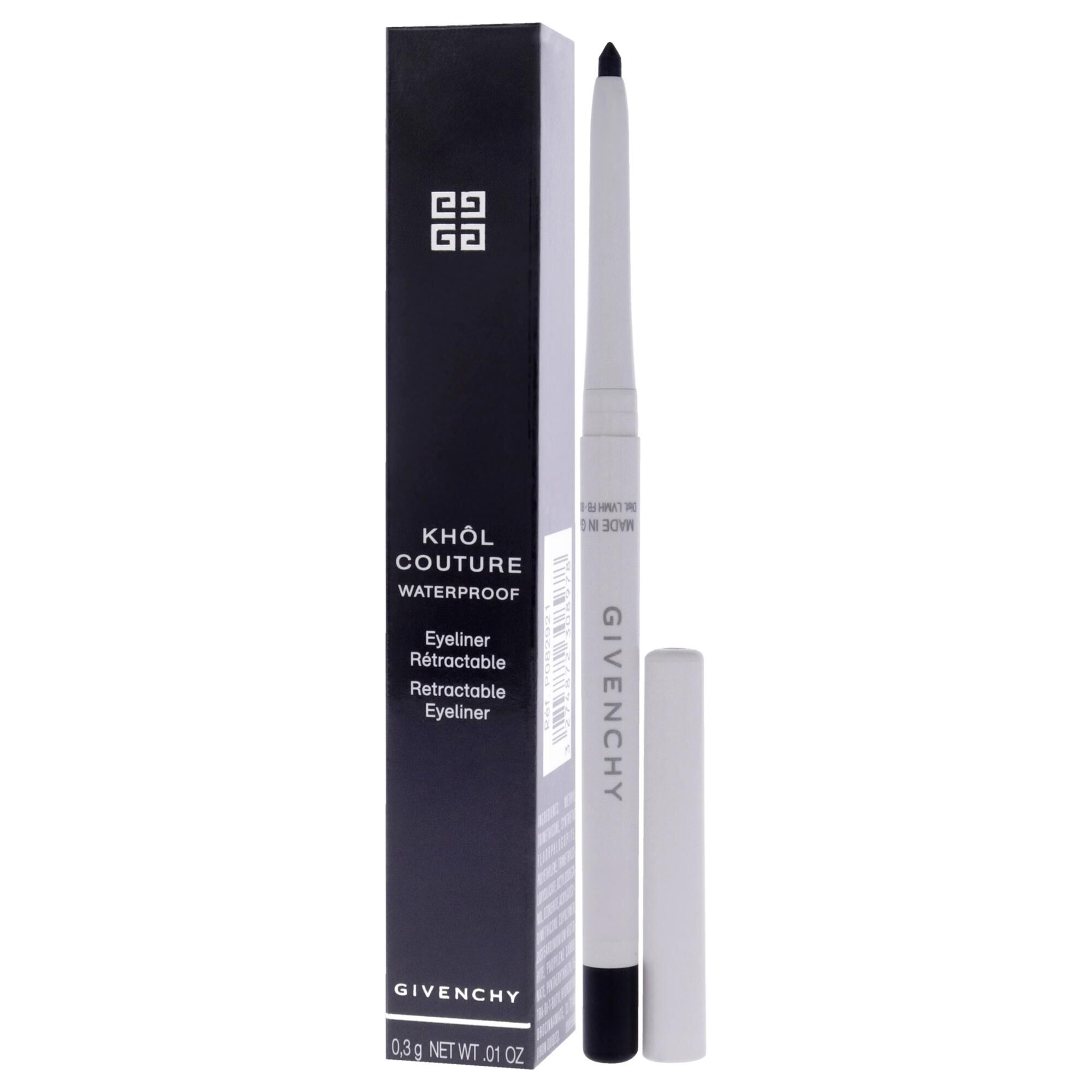 Khol Couture Waterproof Retractable Eyeliner - 01 Black by Givenchy for Women - 0.01 oz Eye Pencil, , alternate image number 7