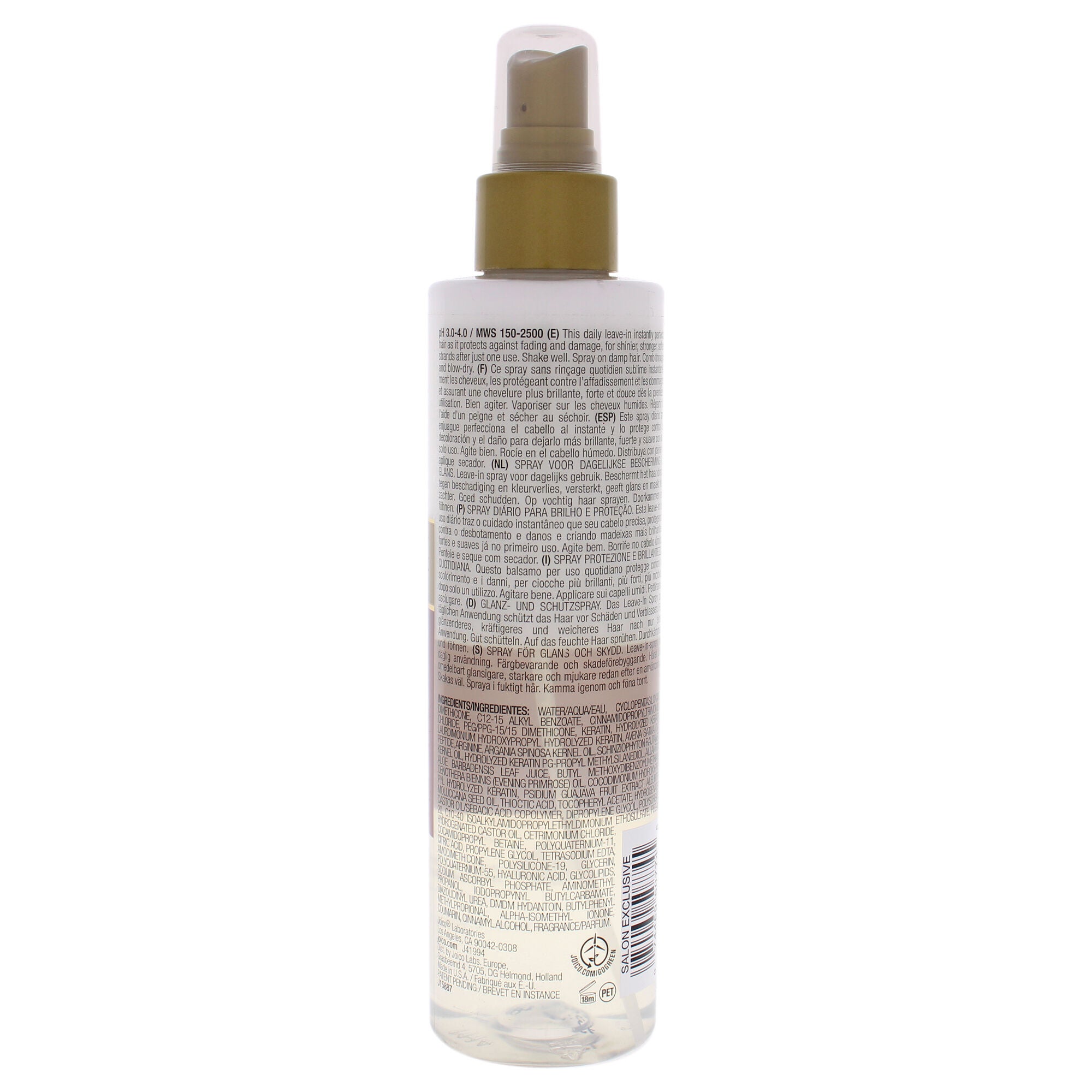 K-Pak Color Therapy Luster Lock Multi Perfector by Joico for Unisex - 6.7 oz Hairspray, See Description, alternate image number 2